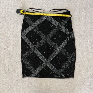 Aidan Mattox beaded skirt